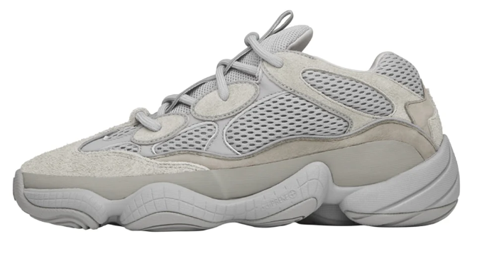 adidas Yeezy 500 Light Grey Sneakers