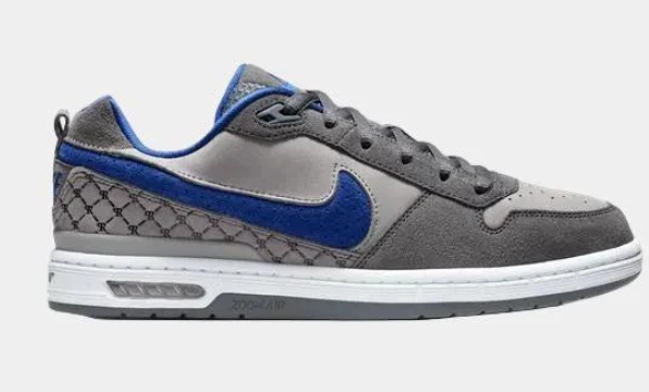 Nike SB Paul Rodriguez P-Rod Zoom Air Low – Flint Grey / Deep Royal Blue