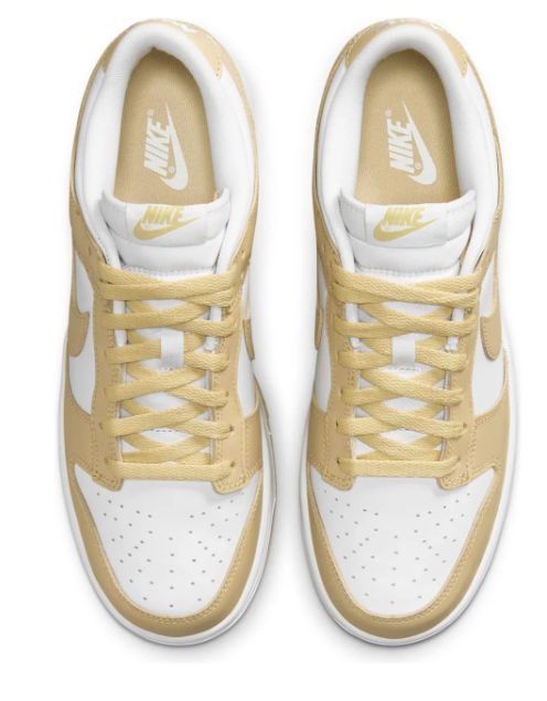 Nike Dunk Low Beige & White Sneakers