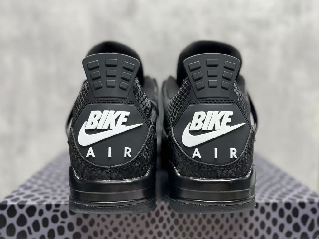 Air Jordan 4 Retro Black Mamba – Black Sneakers