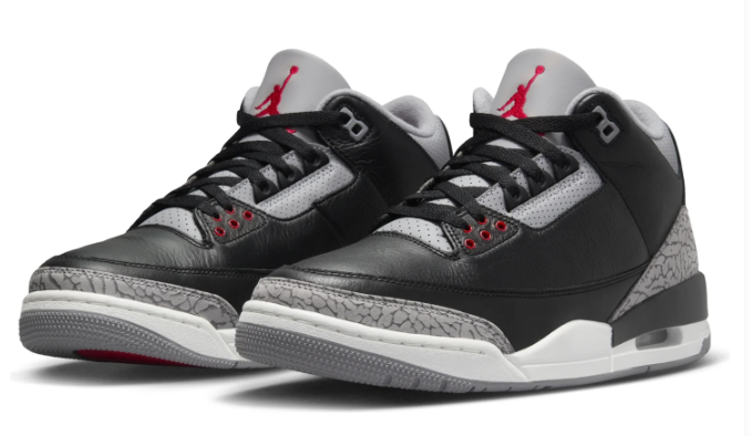 Air Jordan 3 OG 'Black Cement' (2024)