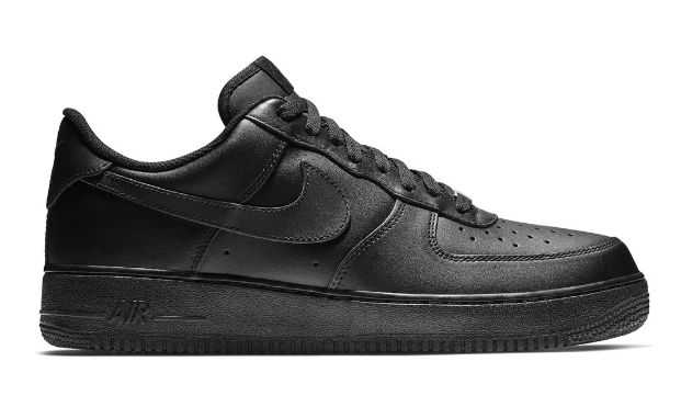 Nike Air Force 1 '07 'Triple Black' Sneakers