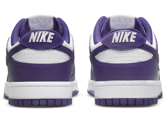 Nike Purple & White Low-Top Sneakers