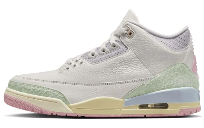 Air Jordan 3 Retro OG 'Spring Is In The Air' – Sail / Jade Aura