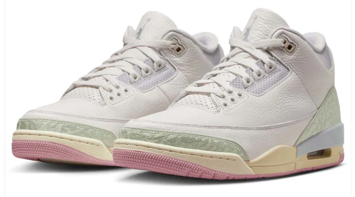 Air Jordan 3 Retro OG 'Spring Is In The Air' – Sail / Jade Aura