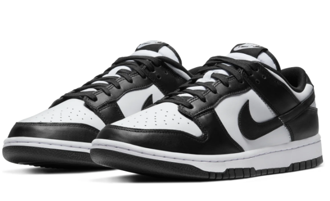 Nike Dunk Low 'Panda Black White' Sneakers