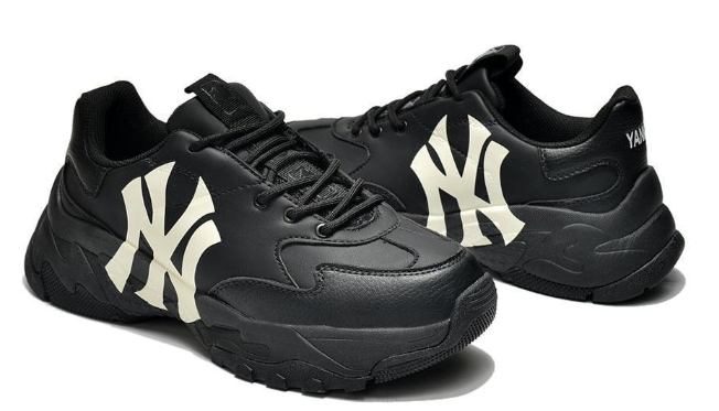 MLB Big Ball X Chunky New York Yankees Sneakers – Black
