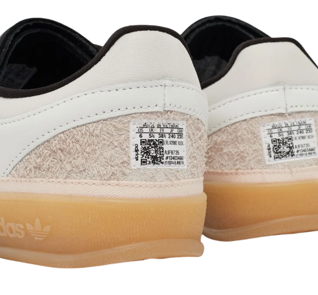 adidas Benito Off-White & Black Low-Top Sneakers