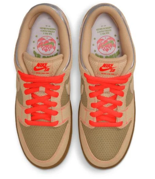 Nike SB Dunk Low Pro Canvas “Som Tum” – Vachetta Tan / Parachute Beige