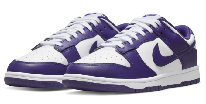 Nike Dunk Low – Championship Purple Sneakers