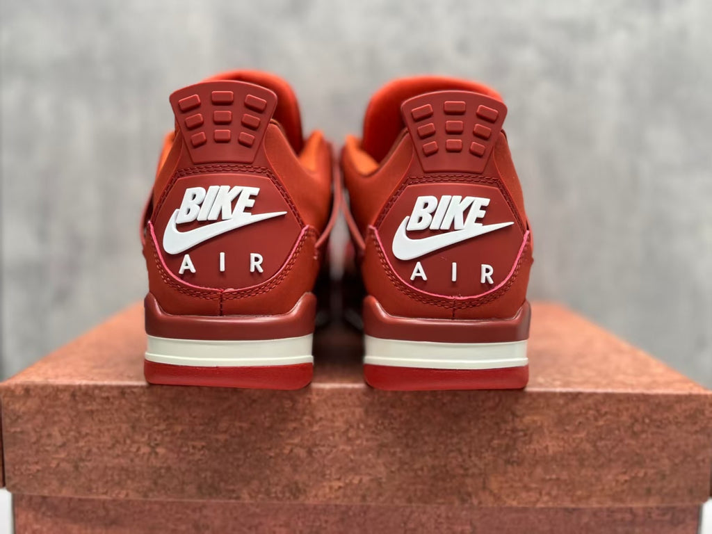 Air Jordan 4 Retro Bike Air – Red Sneakers