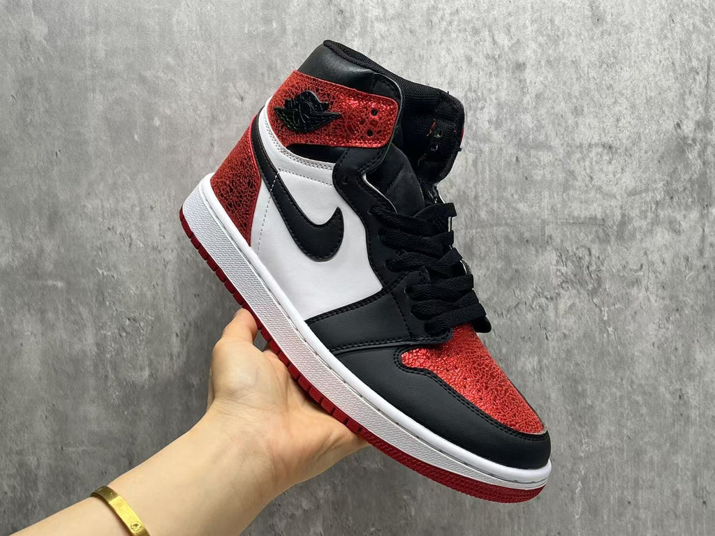 Air Jordan 1 Retro High OG Ruby – Red, Black & White Sneakers