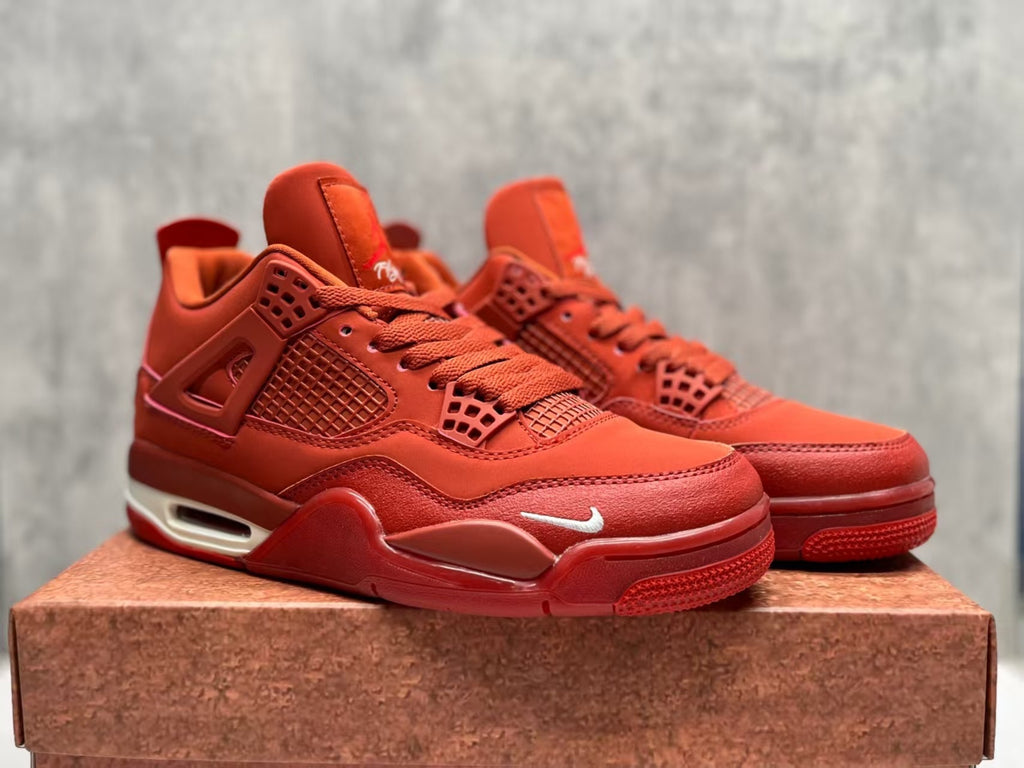 Air Jordan 4 Retro Bike Air – Red Sneakers
