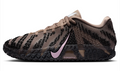 Nike Brown & Black Low-Top Sneakers with Pink Swoosh
