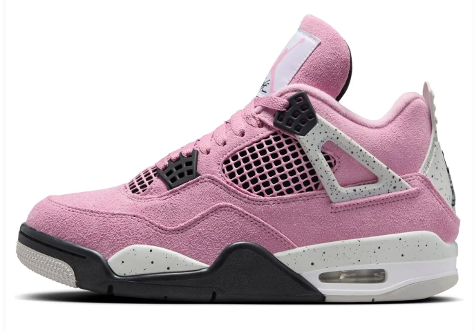 Air Jordan 4 Retro Women's Sneakers | Orchid